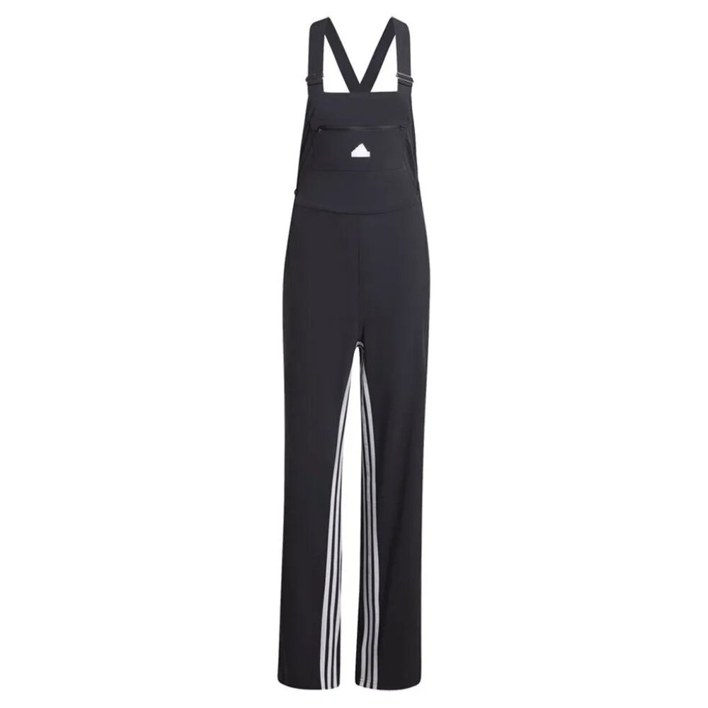 Adidas ALL-GENDER Dance DUNGAREE jumpsuit nylon overalls IN1816 Black XS New NWT - Picture 12 of 16
